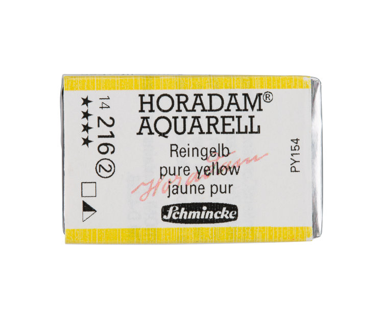 Schmincke (Horadam) 216 aquarel heel napje - pure yellow