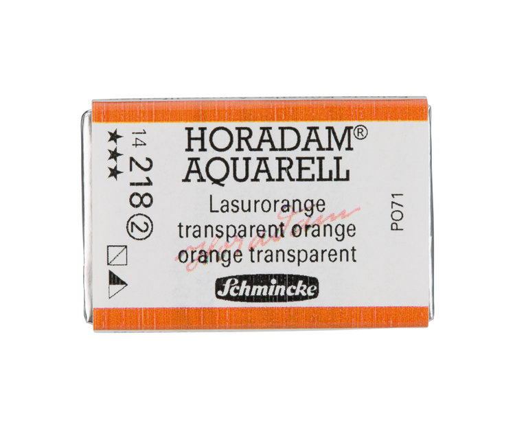 Schmincke (Horadam) 218 aquarel heel napje - transparent orange