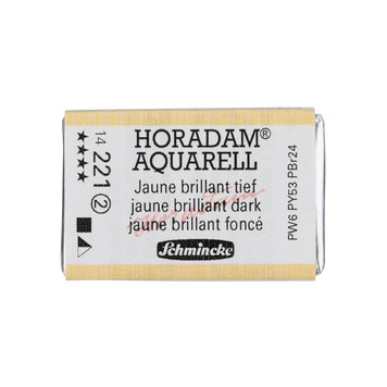 Schmincke (Horadam) 221 jaune brilliant dark - groot napje aquarel