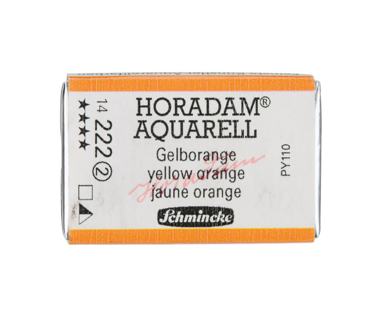 Schmincke (Horadam) 222 aquarel heel napje - yellow orange
