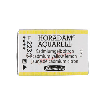 Schmincke (Horadam) 223 cadmium yellow lemon - groot napje aquarel