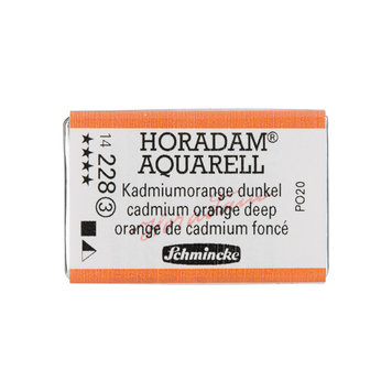 Schmincke (Horadam) 228 cadmium orange deep - groot napje aquarel