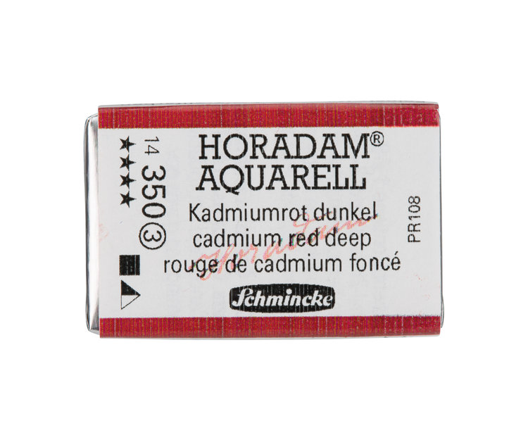 Schmincke (Horadam) 350 aquarel heel napje - cadmium red deep