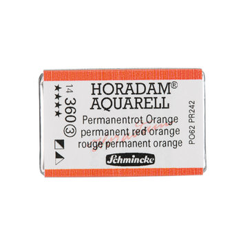 Schmincke (Horadam) 360 permanent red orange - groot napje aquarel