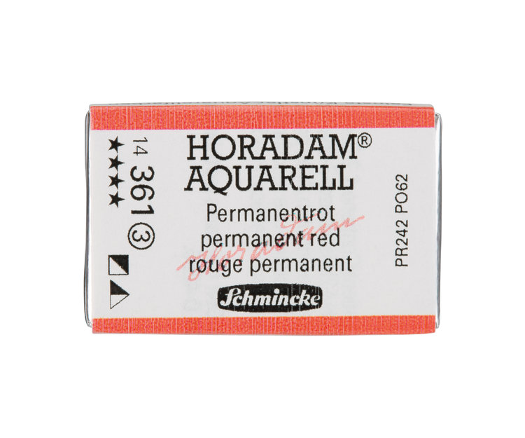 Schmincke (Horadam) 361 aquarel heel napje - permanent red