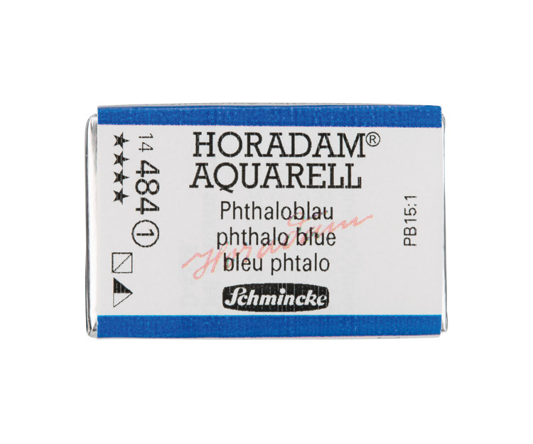 Schmincke (Horadam) 484 aquarel heel napje - phthalo blue