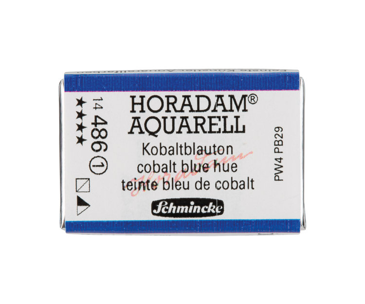Schmincke (Horadam) 486 aquarel heel napje - cobalt blue hue