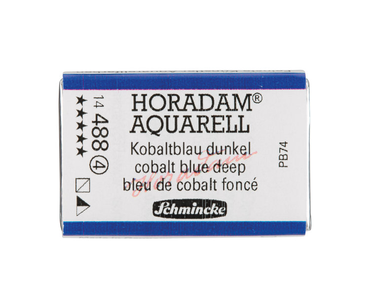 Schmincke (Horadam) 488 aquarel heel napje - cobalt blue deep