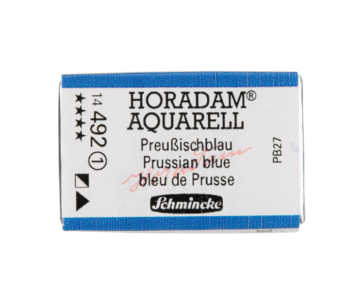 Schmincke (Horadam) 492 aquarel heel napje - Prussian blue