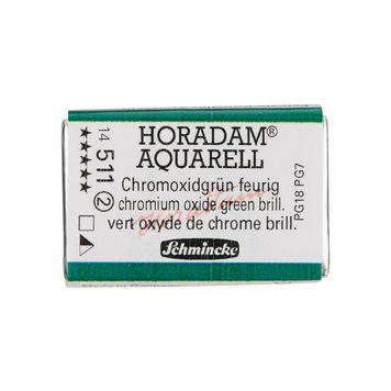 Schmincke (Horadam) 511 chromium oxide green brilliant - groot napje aquarel