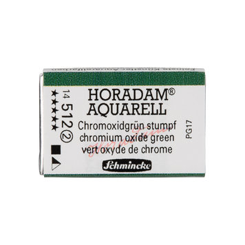 Schmincke (Horadam) 512 chromium oxide green - groot napje aquarel