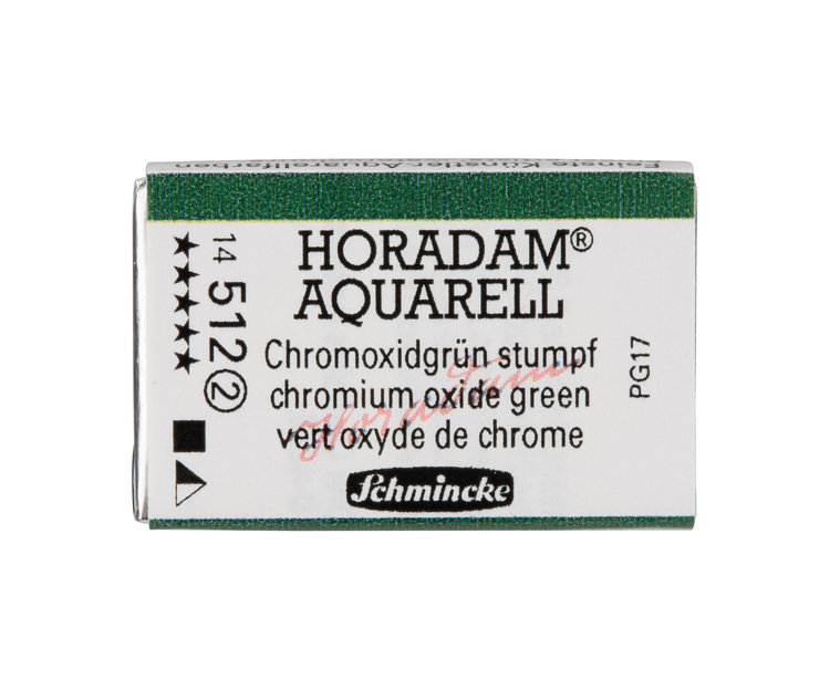 Schmincke (Horadam) 512 aquarel heel napje - chromium oxide green