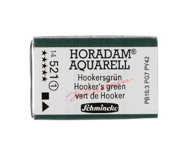 Schmincke (Horadam) 521 aquarel heel napje - Hooker's green