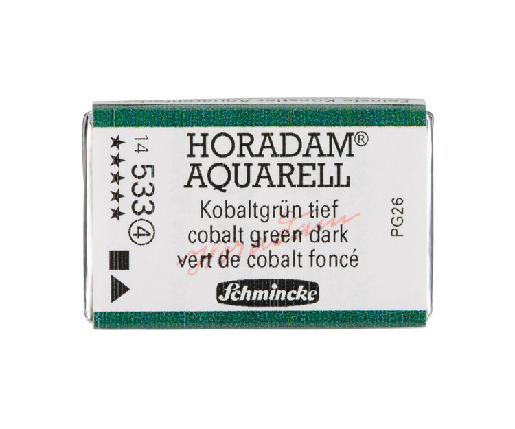 Schmincke (Horadam) 533 aquarel heel napje - cobalt green dark