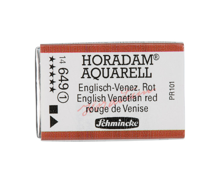 Schmincke (Horadam) 649 aquarel heel napje - English Venetian red