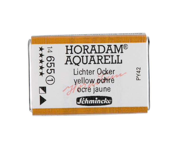 Schmincke (Horadam) 655 aquarel heel napje - yellow ochre