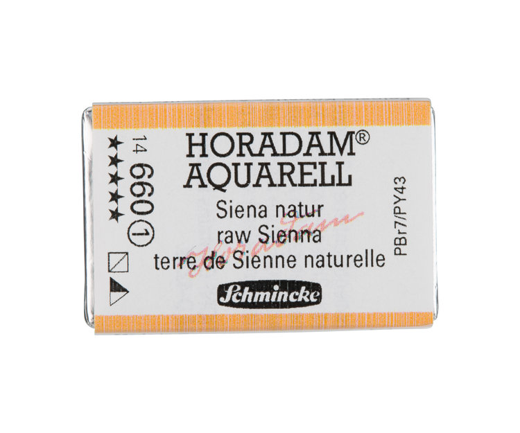 Schmincke (Horadam) 660 aquarel heel napje - raw Sienna
