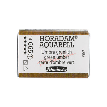 Schmincke (Horadam) 665 green umber - groot napje aquarel