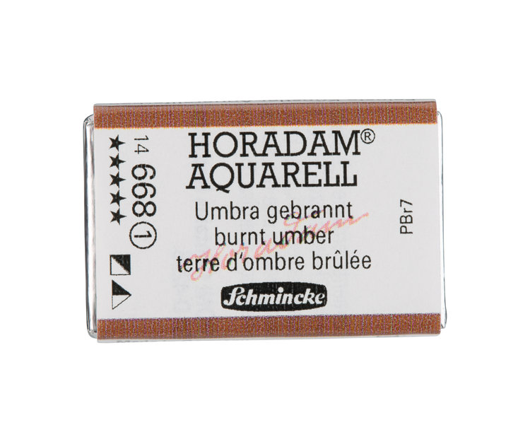 Schmincke (Horadam) 668 aquarel heel napje - burnt umber