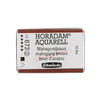 Schmincke (Horadam) 672 mahogany brown - groot napje aquarel