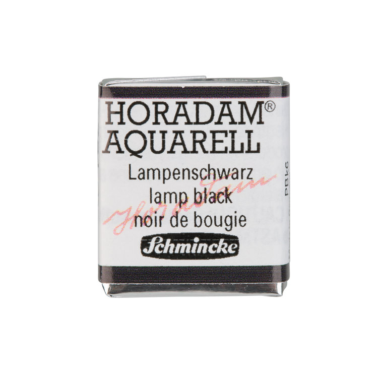 Schmincke (Horadam) 781 aquarel half napje - lamp black