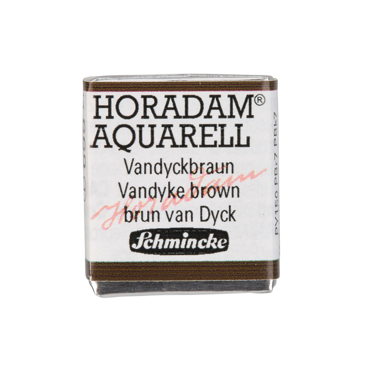 Schmincke (Horadam) 669 aquarel half napje - Vandyke brown