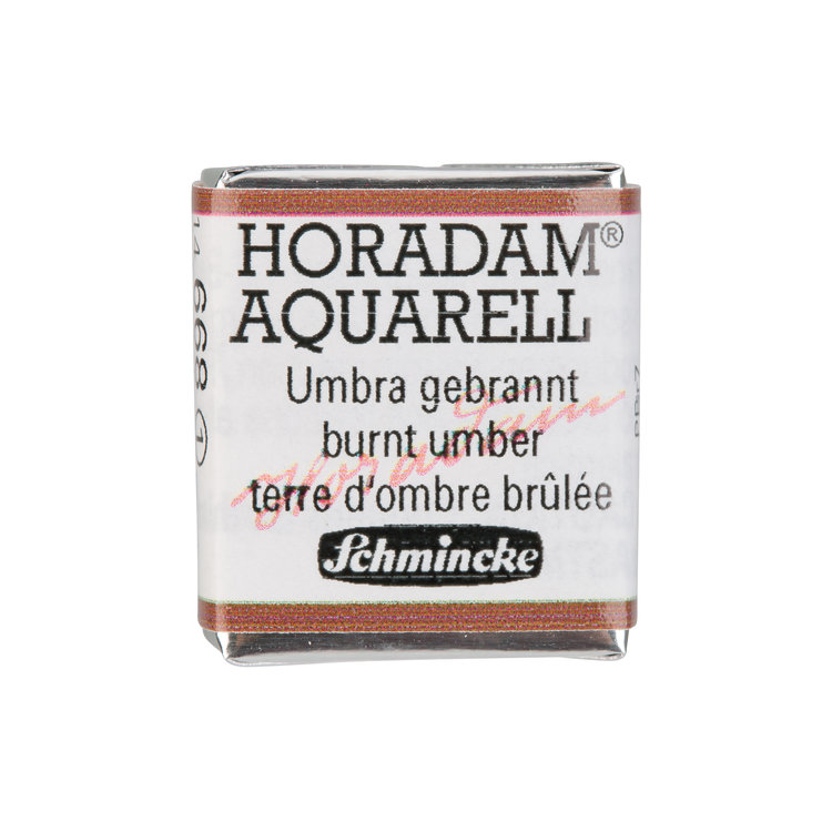 Schmincke (Horadam) 668 aquarel half napje - burnt umber