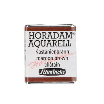 Schmincke (Horadam) 651 maroon brown - half napje aquarel