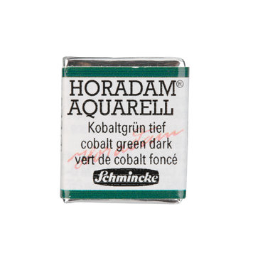 Schmincke (Horadam) 533 cobalt green dark - half napje aquarel