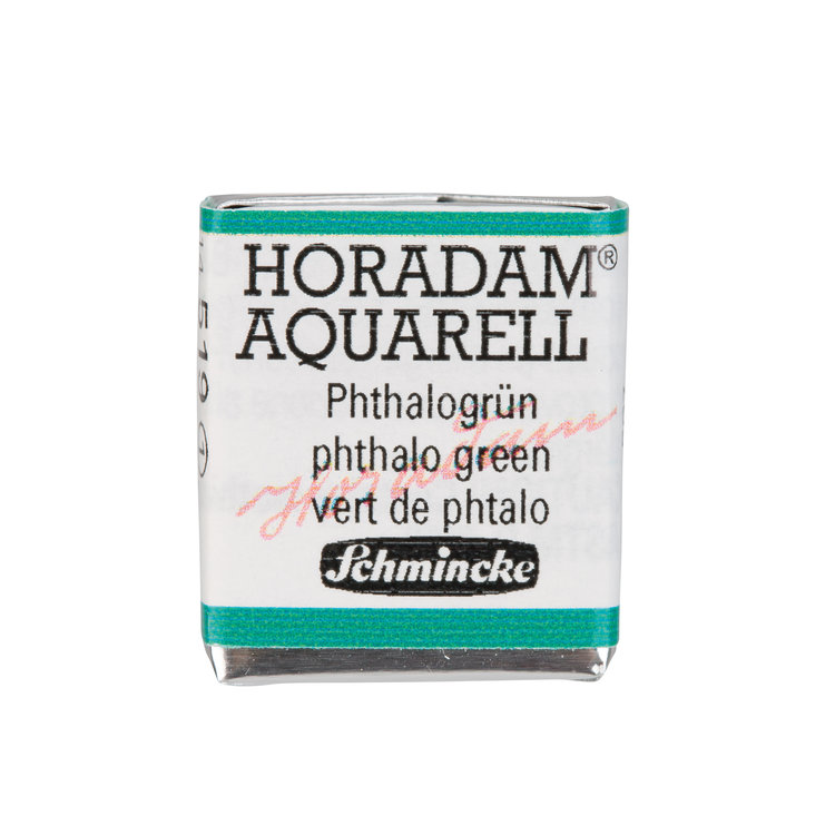 Schmincke (Horadam) 519 aquarel half napje - phthalo green