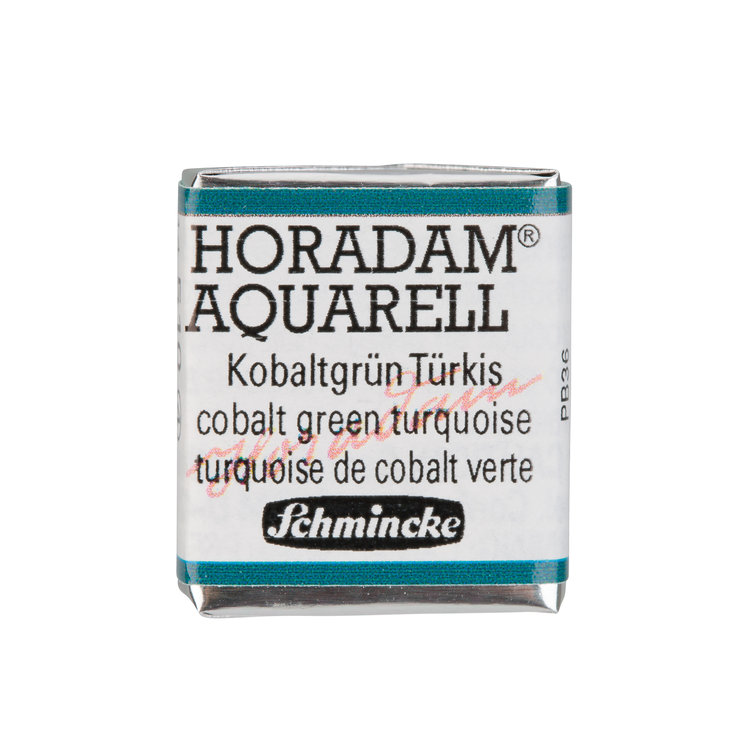 Schmincke (Horadam) 510 aquarel half napje - cobalt green turquoise