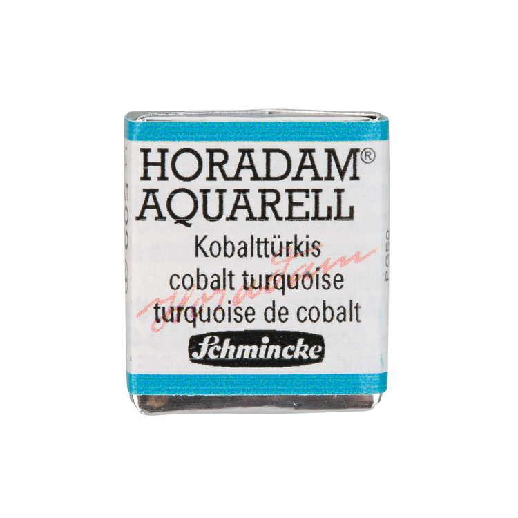 Schmincke (Horadam) 509 aquarel half napje - cobalt turquoise