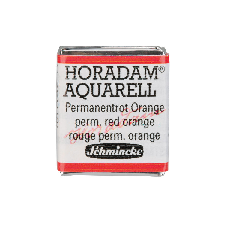 Schmincke (Horadam) 360 aquarel half napje - permanent red orange