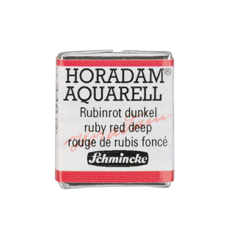 Schmincke (Horadam) 346 aquarel half napje - ruby red deep
