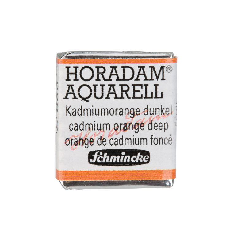 Schmincke (Horadam) 228 aquarel half napje - cadmium orange deep