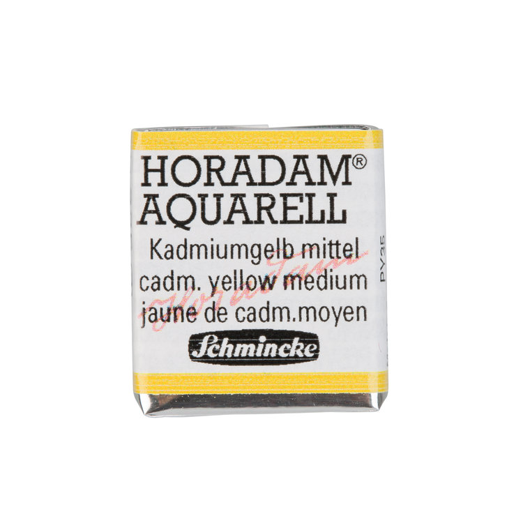 Schmincke (Horadam) 225 aquarel half napje - cadmium yellow middle