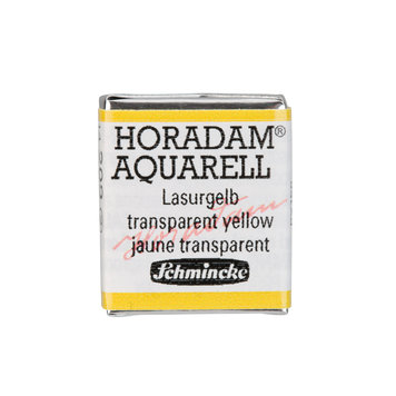 Schmincke (Horadam) 209 transparent yellow - half napje aquarel