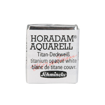 Schmincke (Horadam) 101 titanium opaque white - half napje aquarel