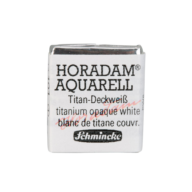 Schmincke (Horadam) 101 aquarel half napje - titanium opaque white