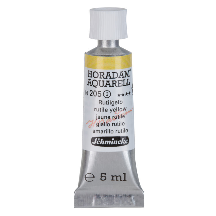 Schmincke (Horadam) 205 aquarelverf tube 5ml - rutile yellow