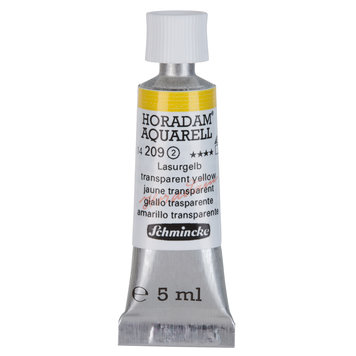 Schmincke (Horadam) 209 transparent yellow - 5ml aquarelverf
