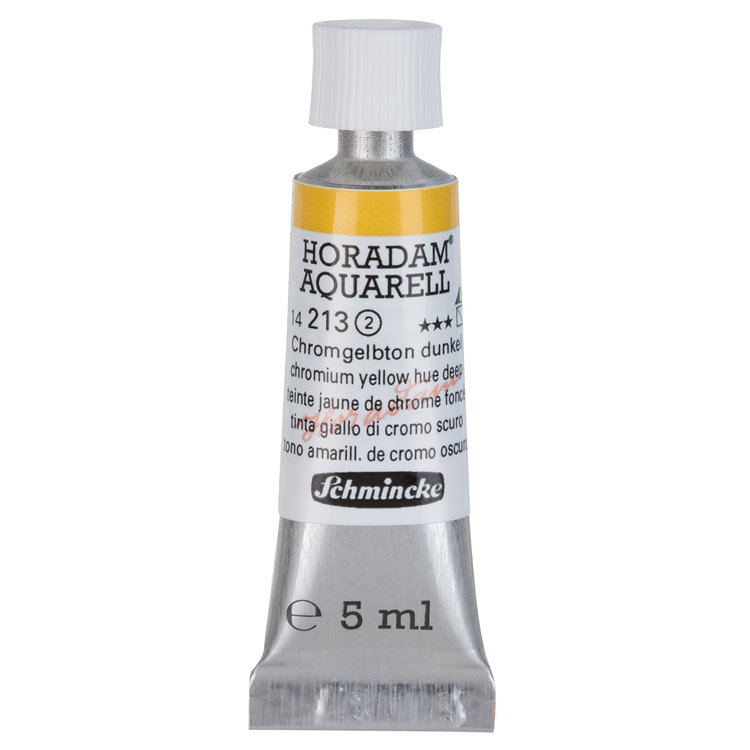 Schmincke (Horadam) 213 aquarelverf tube 5ml - chromium yellow hue deep