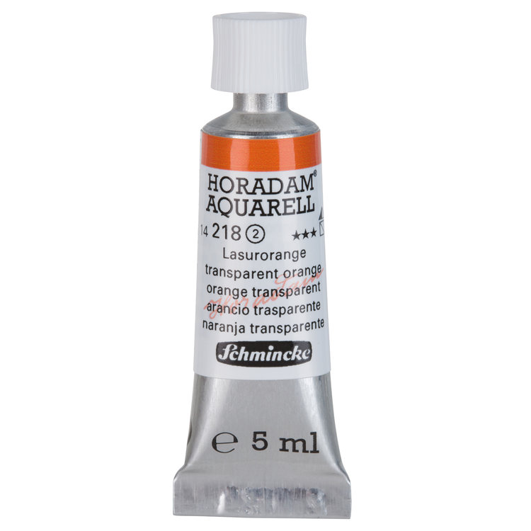 Schmincke (Horadam) 218 aquarelverf tube 5ml - transparent orange