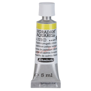 Schmincke (Horadam) 223 cadmium yellow lemon - 5ml aquarelverf