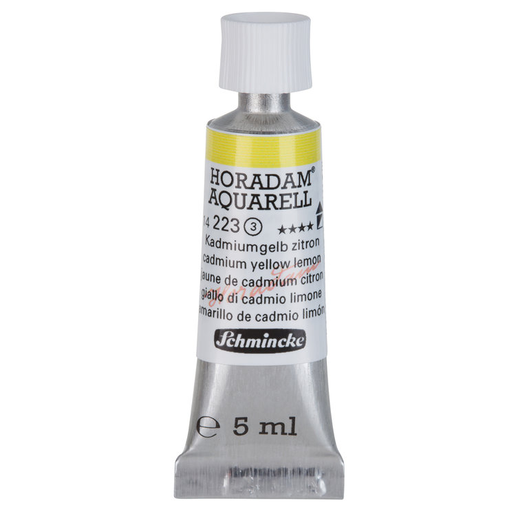 Schmincke (Horadam) 223 aquarelverf tube 5ml - cadmium yellow lemon