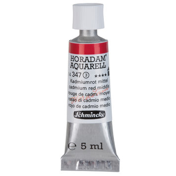 Schmincke (Horadam) 347 cadmium red middle - 5ml aquarelverf