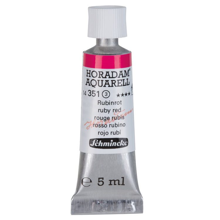 Schmincke (Horadam) 351 aquarelverf tube 5ml - ruby red