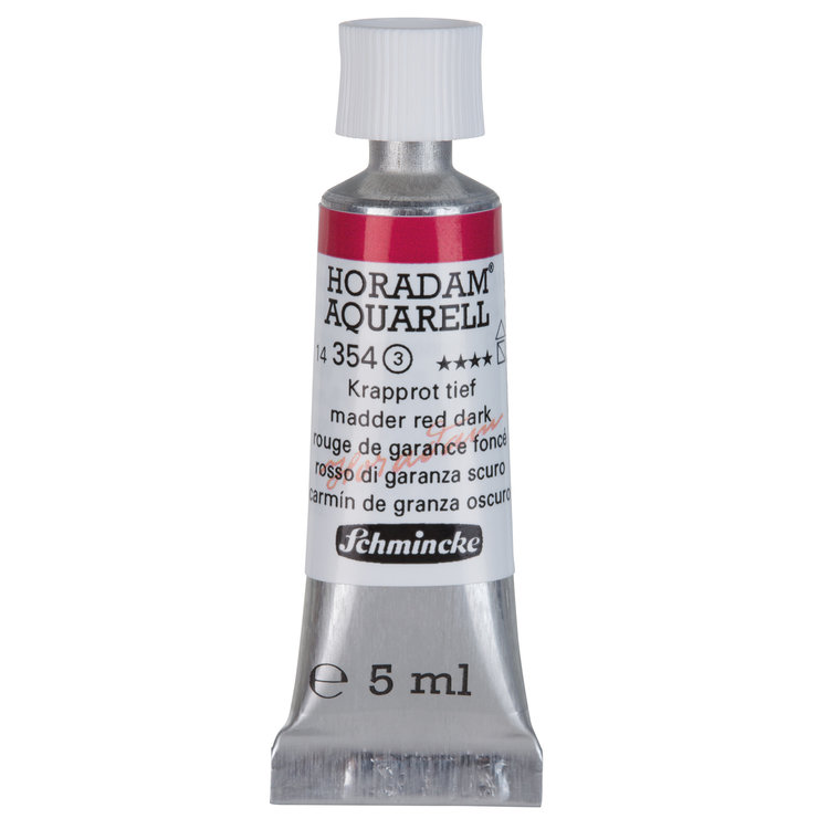 Schmincke (Horadam) 354 aquarelverf tube 5ml - madder red dark