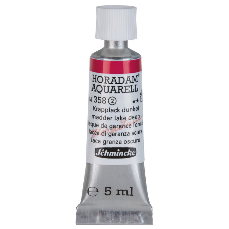 Schmincke (Horadam) 358 aquarelverf tube 5ml - madder lake deep