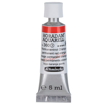 Schmincke (Horadam) 360 permanent red orange - 5ml aquarelverf